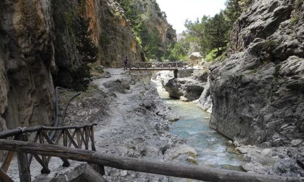 Χανιά: Κλειστό θα είναι αύριο το Φαράγγι της Σαμαριάς